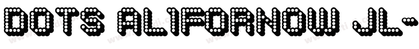 Dots Al1ForNow JL字体转换 Dots Al1ForNow JL字体转换